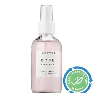 NIB Herbivore Rose Hibiscus Coconut Water Mist